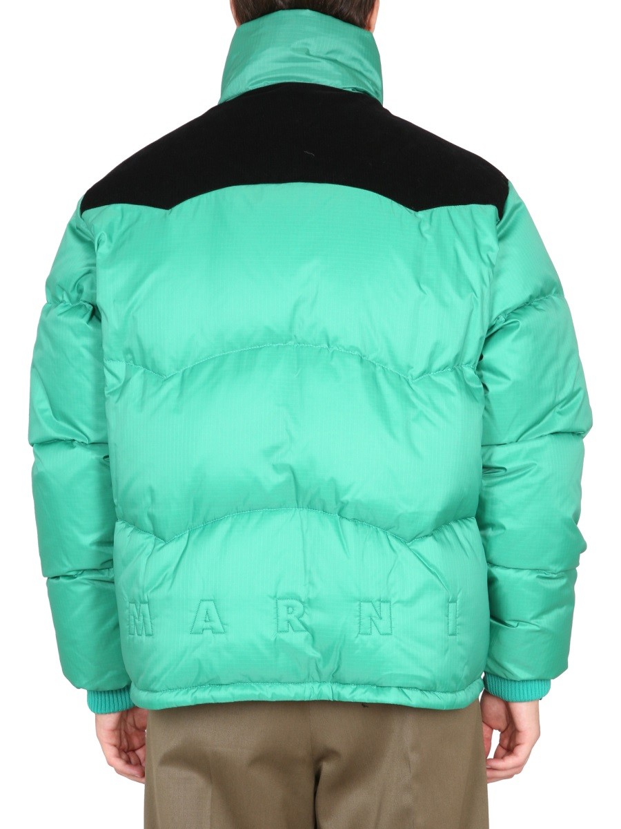 Marni - COLOR-BLOCK DOWN JACKET - Image 3