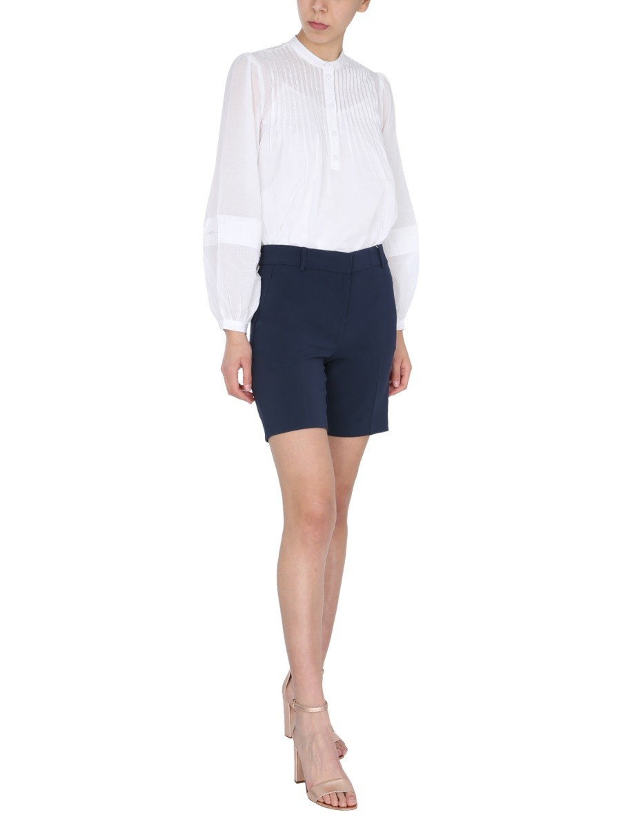 MICHAEL BY MICHAEL KORS COMPACT TEXT SHORTS - Image 2
