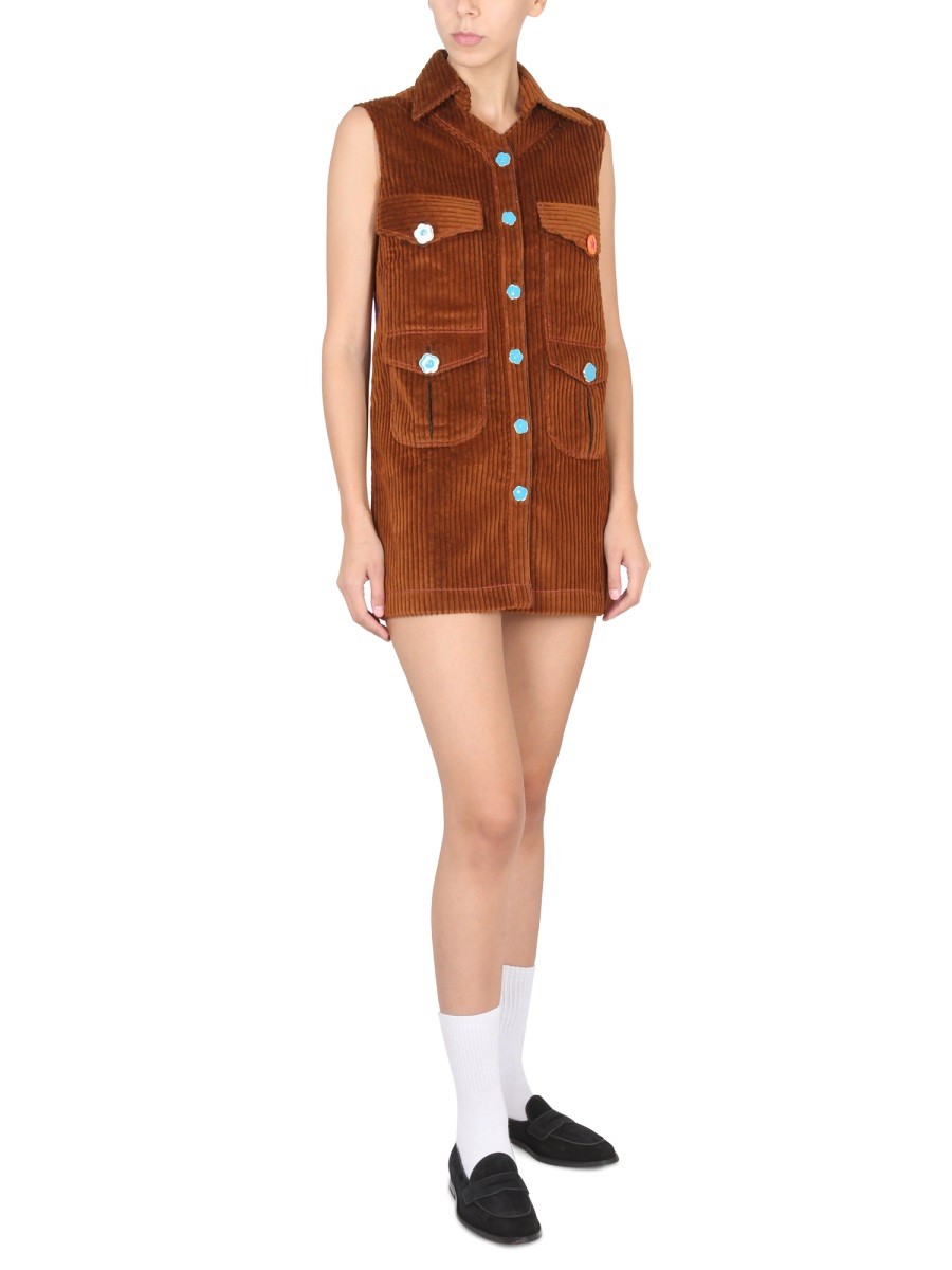 CORMIO - CORDUROY DRESS - Image 2