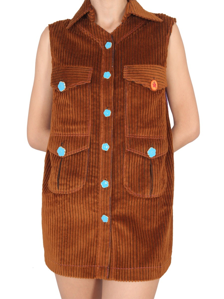 CORMIO - CORDUROY DRESS - Image 4