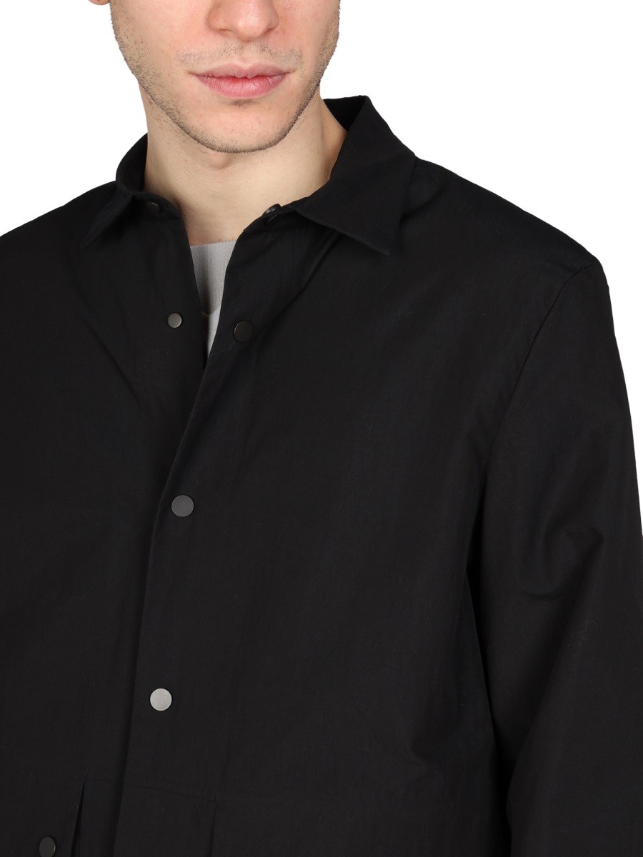 MONOBI - COTTON AND NYLON JACKET - Image 4