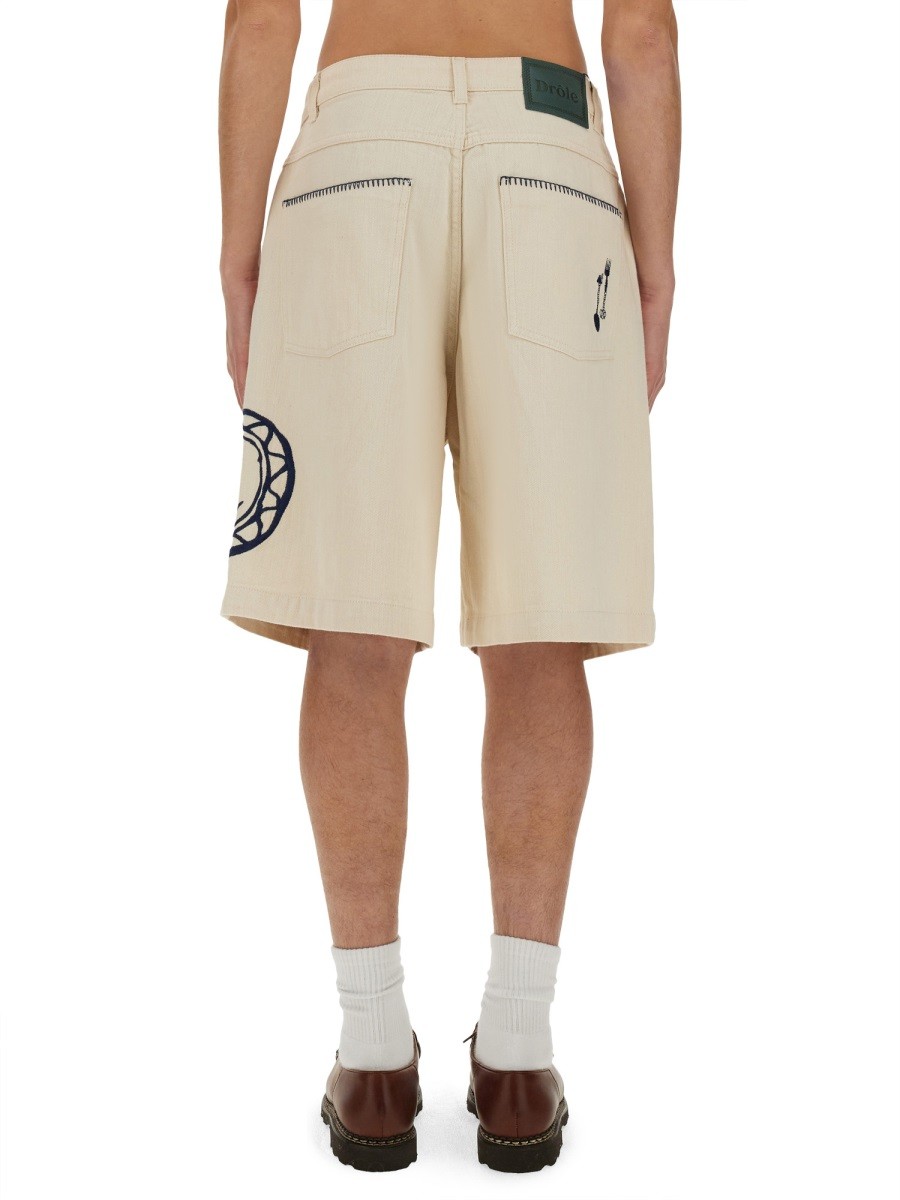 Drole De Monsieur - COTTON BERMUDA SHORTS - Image 3