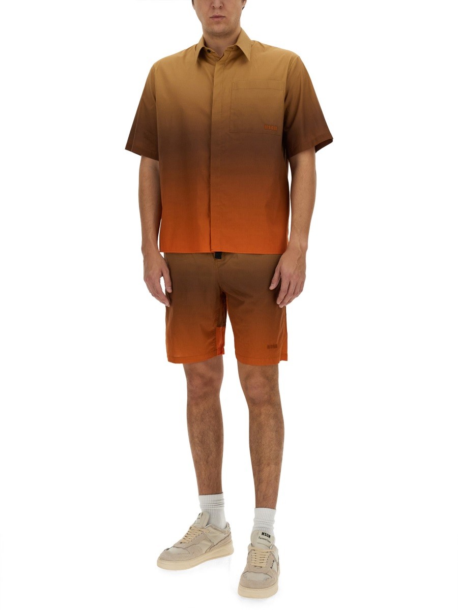 msgm - COTTON BERMUDA SHORTS - Image 2