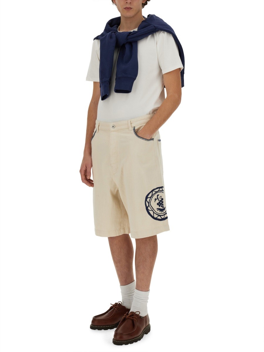 Drole De Monsieur - COTTON BERMUDA SHORTS - Image 2