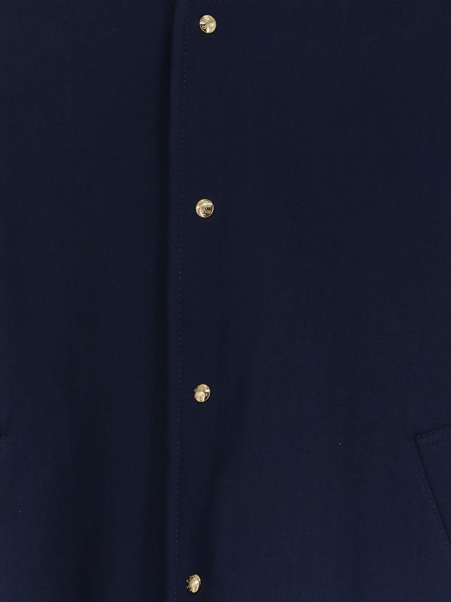 Cotton blazer with printed lining - Image 3