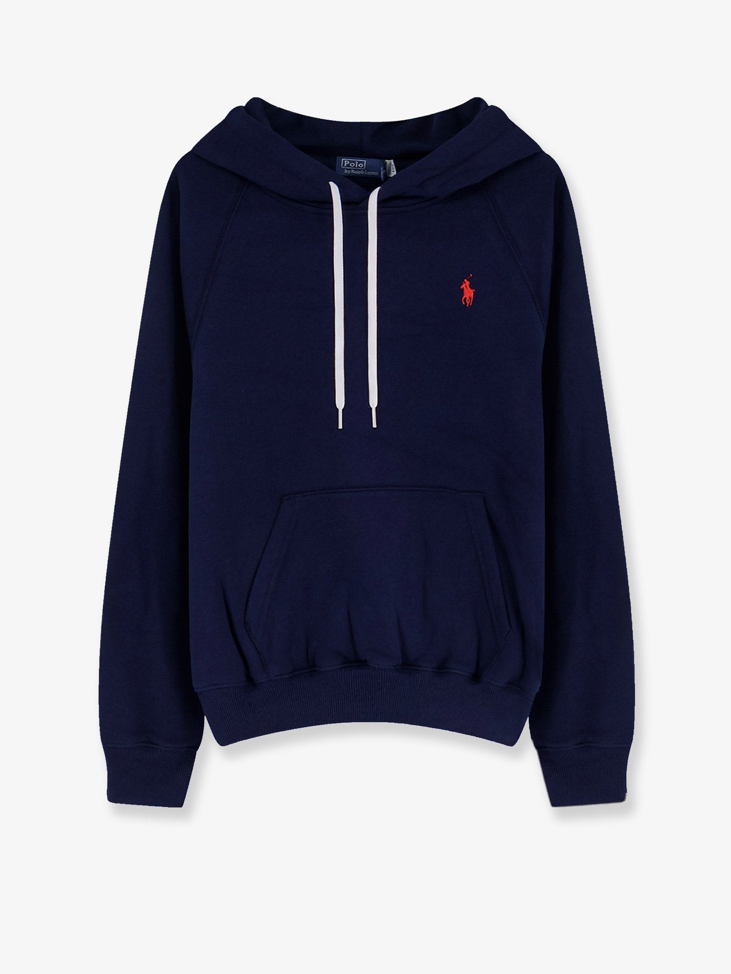 Cotton blend sweatshirt with embroidered logo