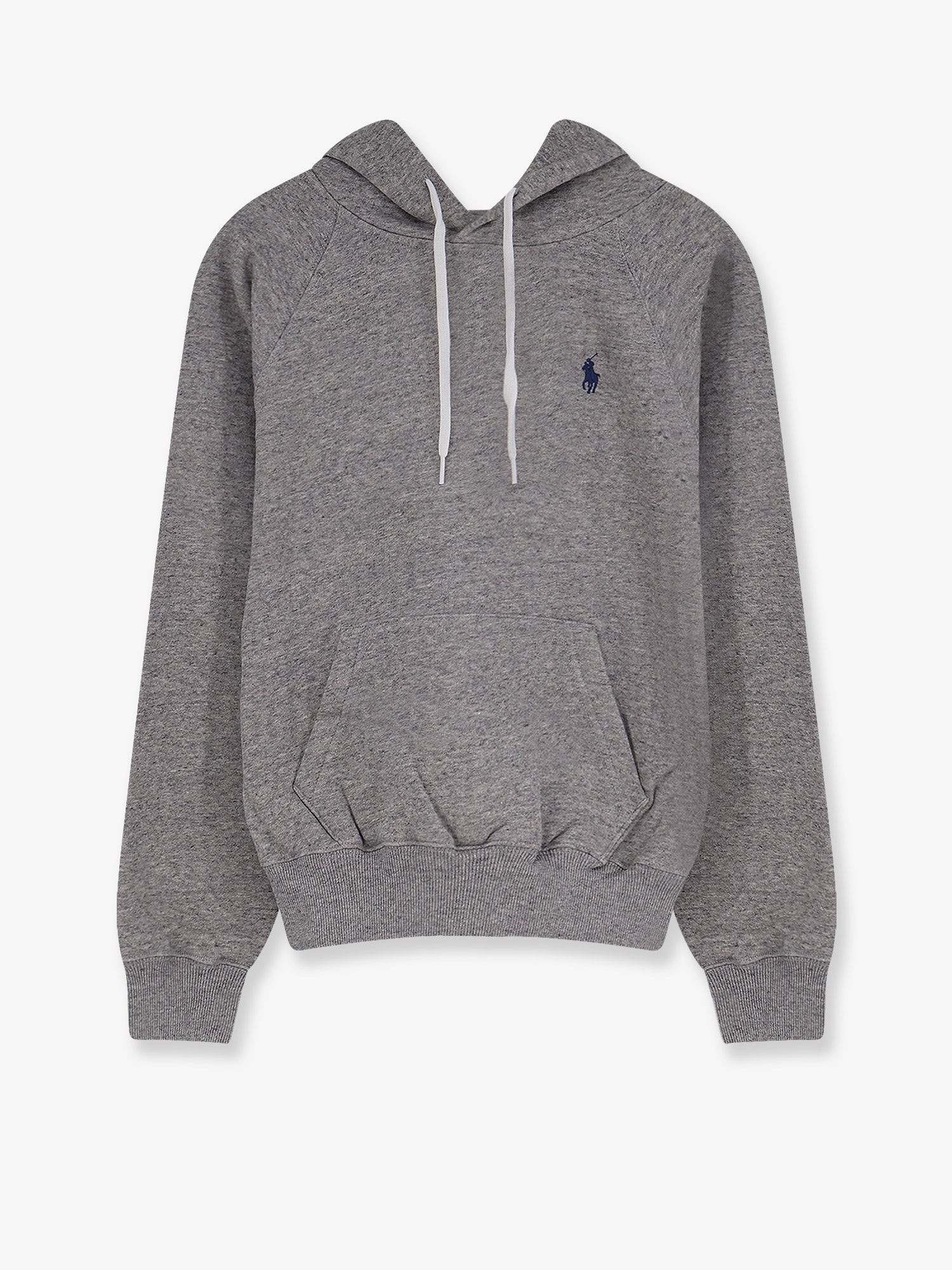 Cotton blend sweatshirt with embroidered logo