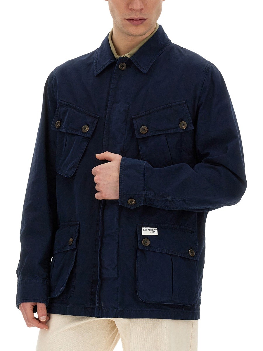 FAY - COTTON JACKET - Image 4