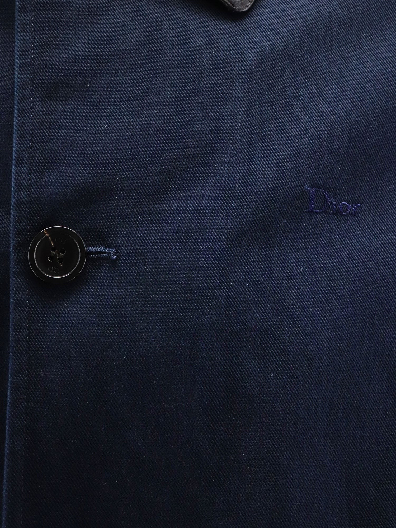 Cotton jacket with CD details - Image 3