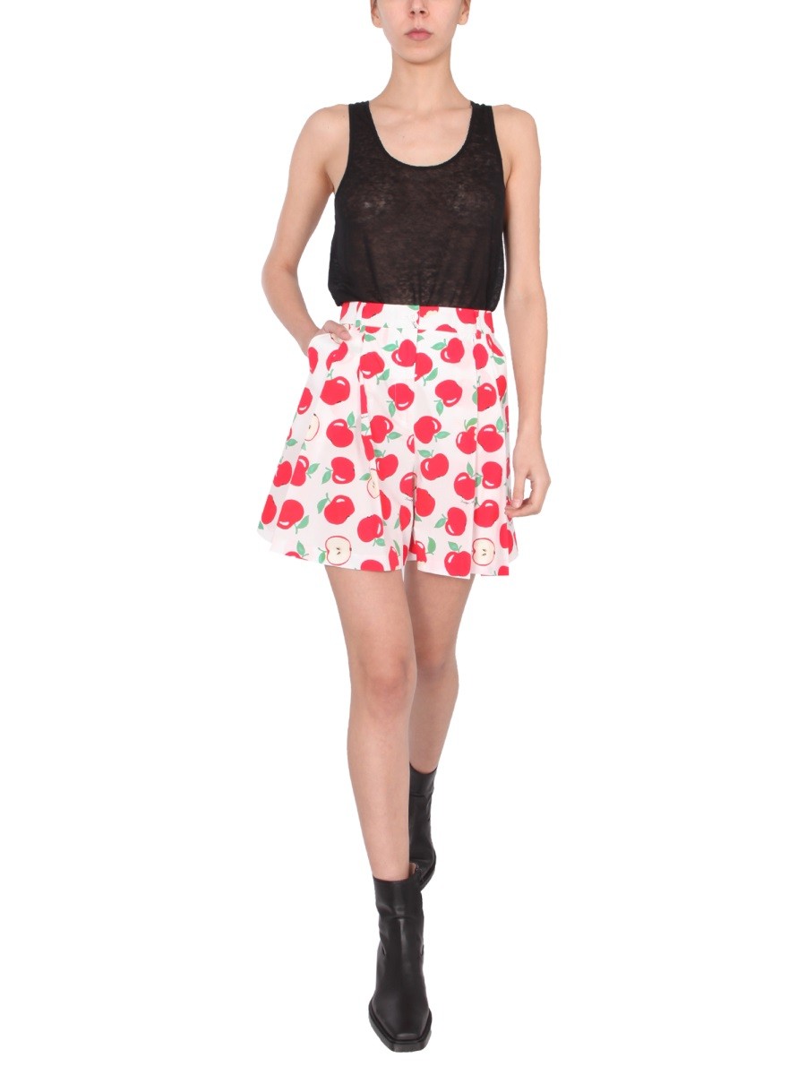 Boutique Moschino COTTON POPLIN SHORTS - Image 2