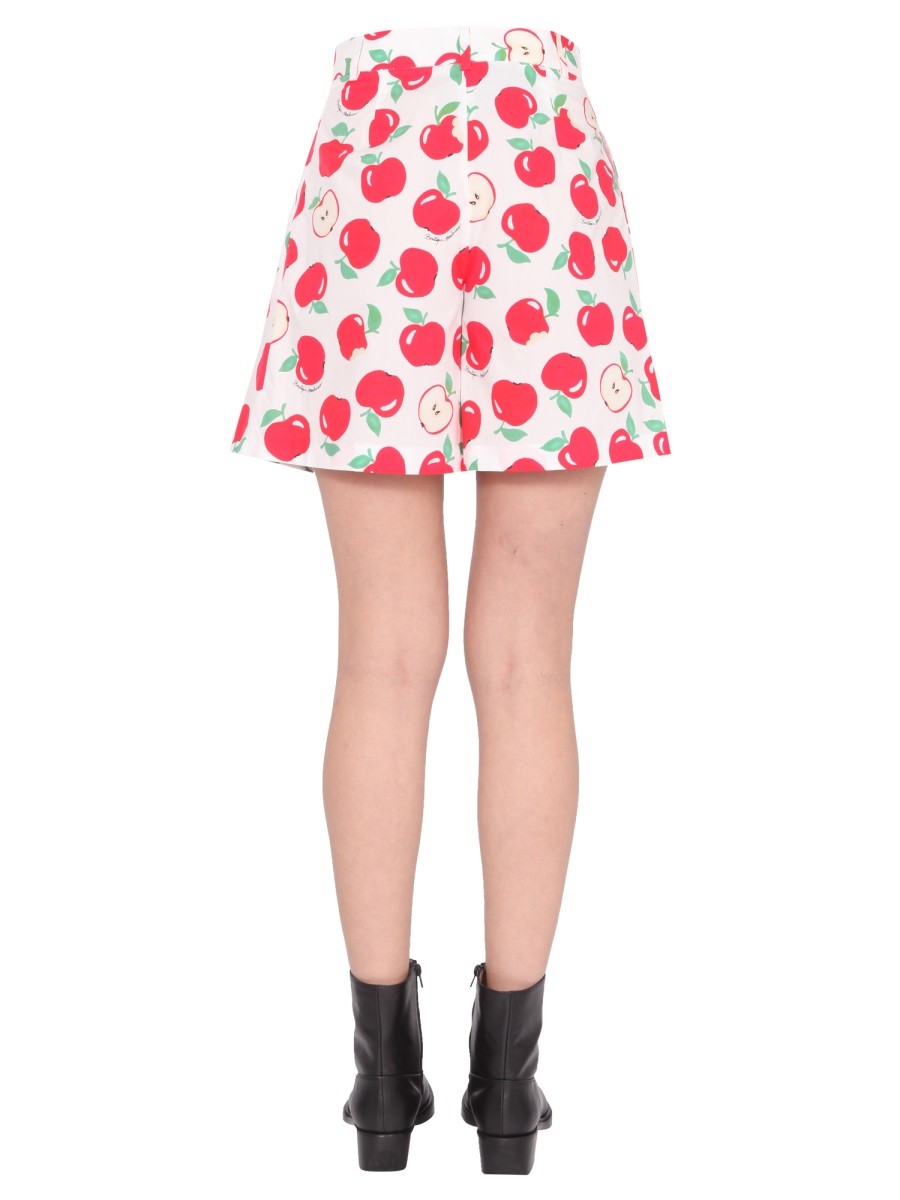 Boutique Moschino COTTON POPLIN SHORTS - Image 4