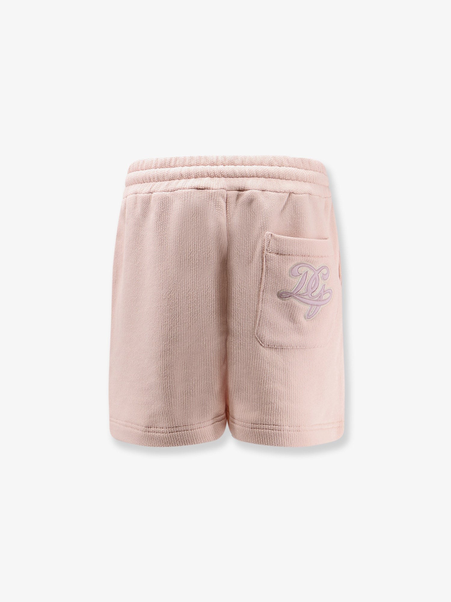 Cotton shorts with embroidered logo on the back - Image 2