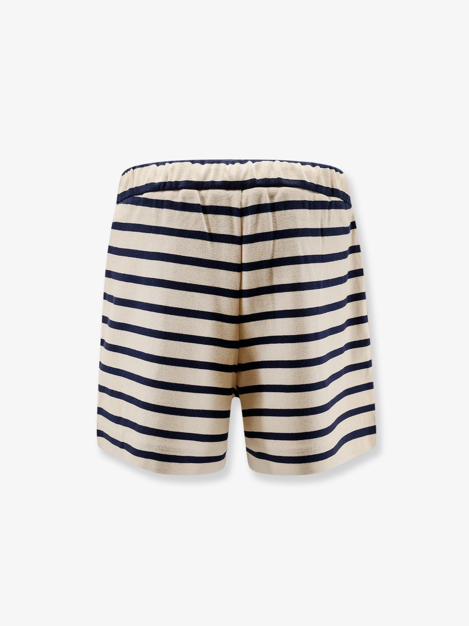 Cotton shorts with striped pattern - Image 2