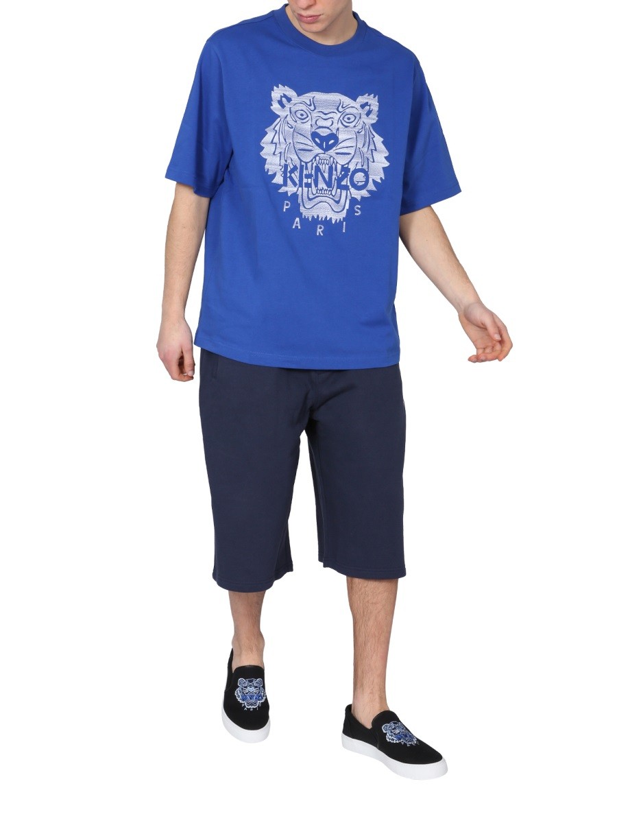 Kenzo COTTON SWEATSHIRT SHORTS - Image 2
