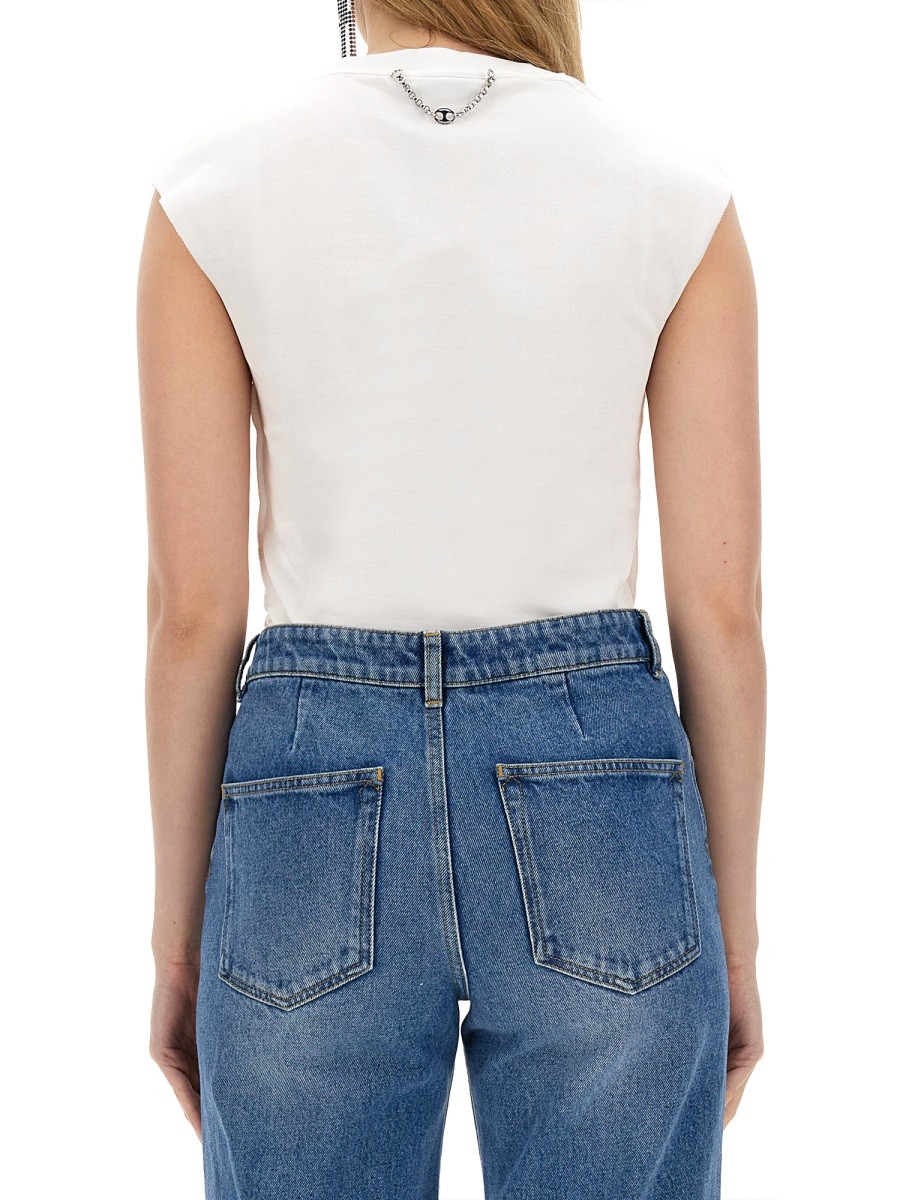 RABANNE - COTTON T-SHIRT - Image 3
