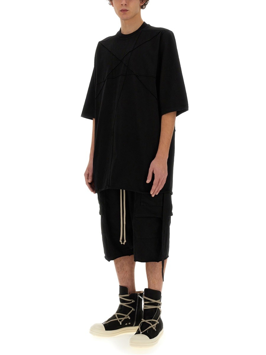 RICK OWENS DRKSHDW - COTTON T-SHIRT - Image 2
