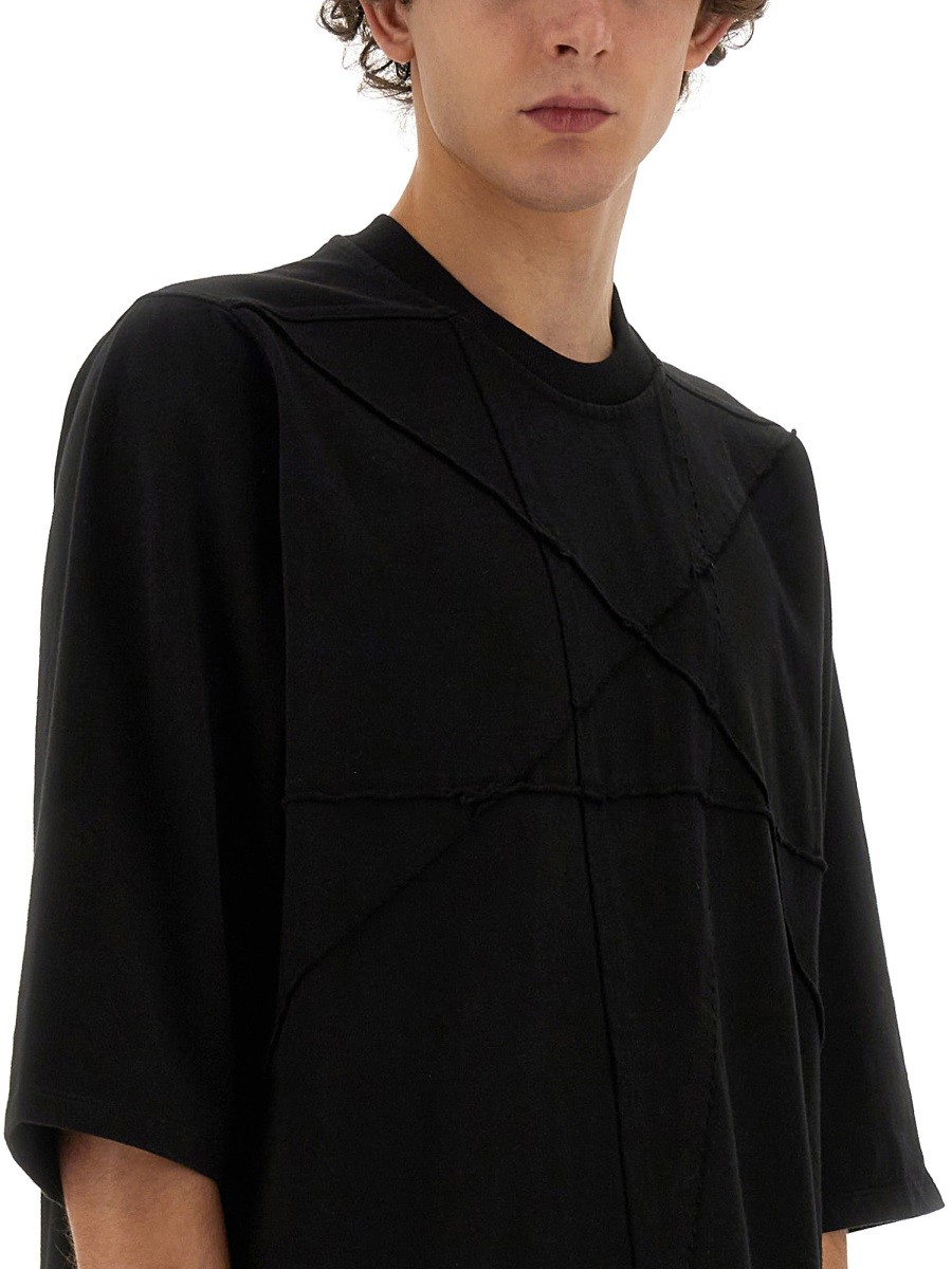 RICK OWENS DRKSHDW - COTTON T-SHIRT - Image 4