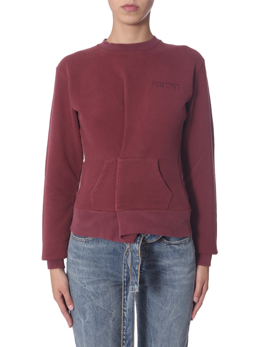 UNRAVEL CREW NECK SWEATSHIRT