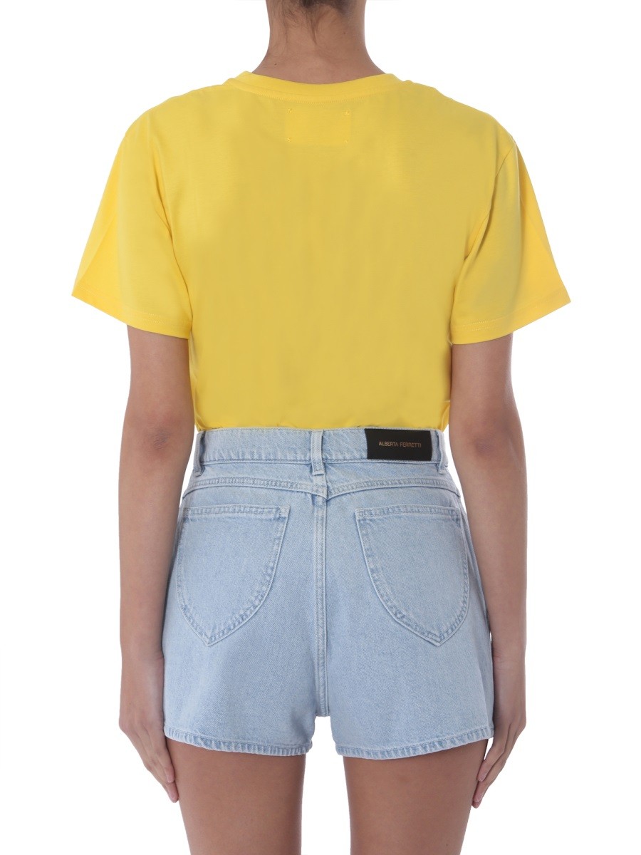 alberta ferretti CREW NECK T-SHIRT - Image 3