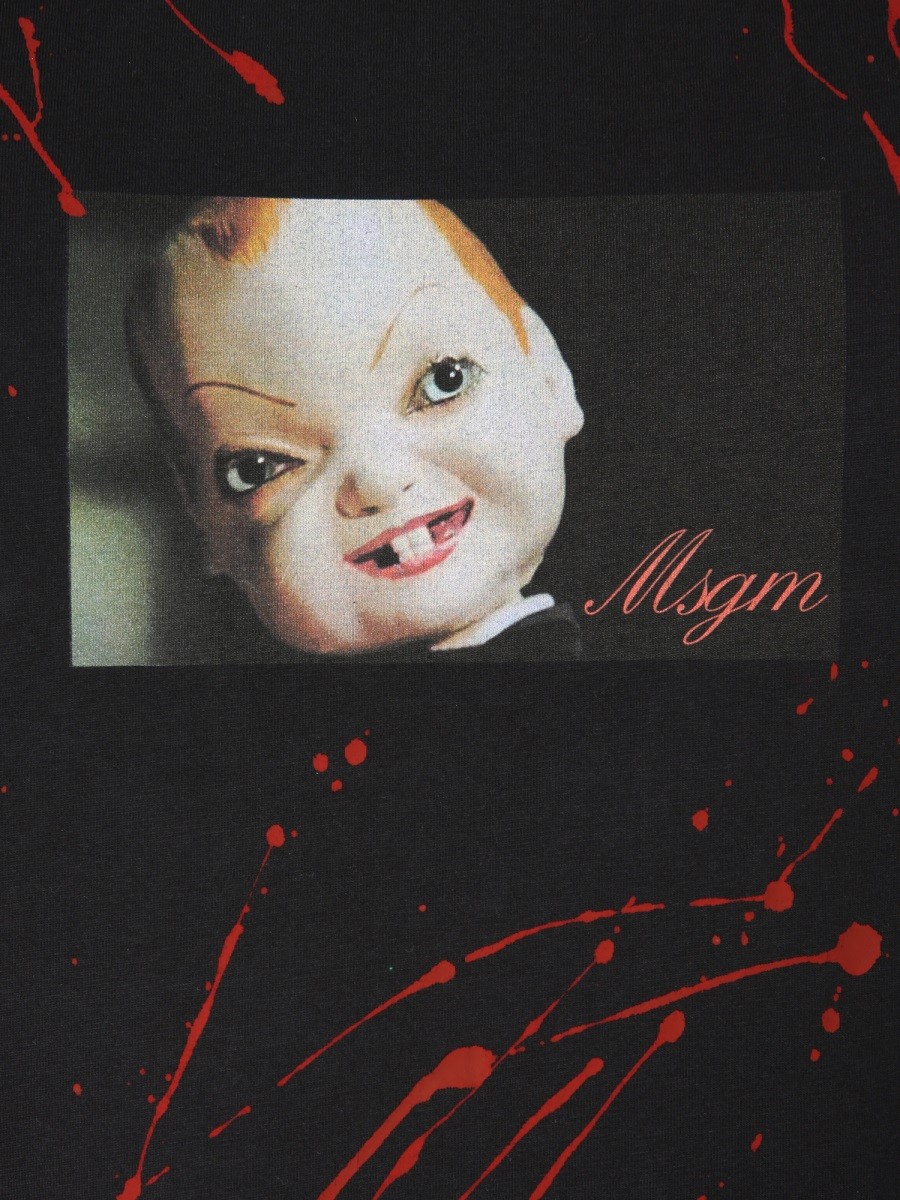 msgm - CREW NECK T-SHIRT - Image 4