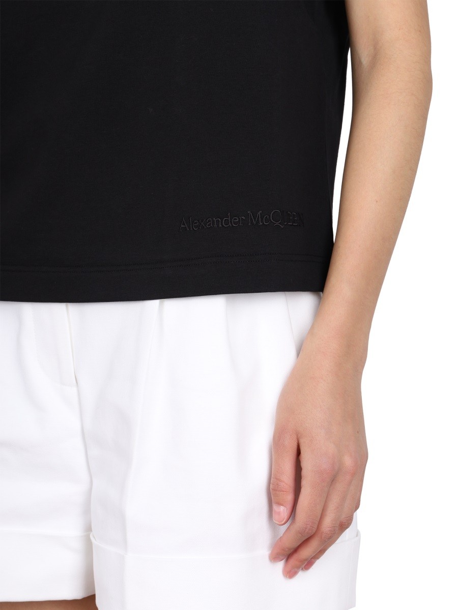 Alexander Mcqueen - CREWNECK T-SHIRT - Image 4