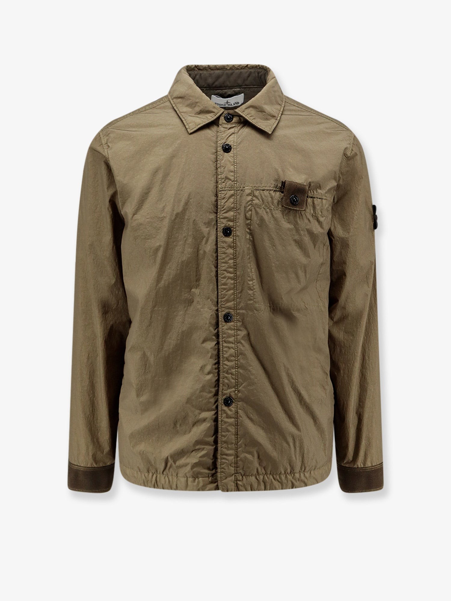 Crinkle Reps NY recycled nylon jacket