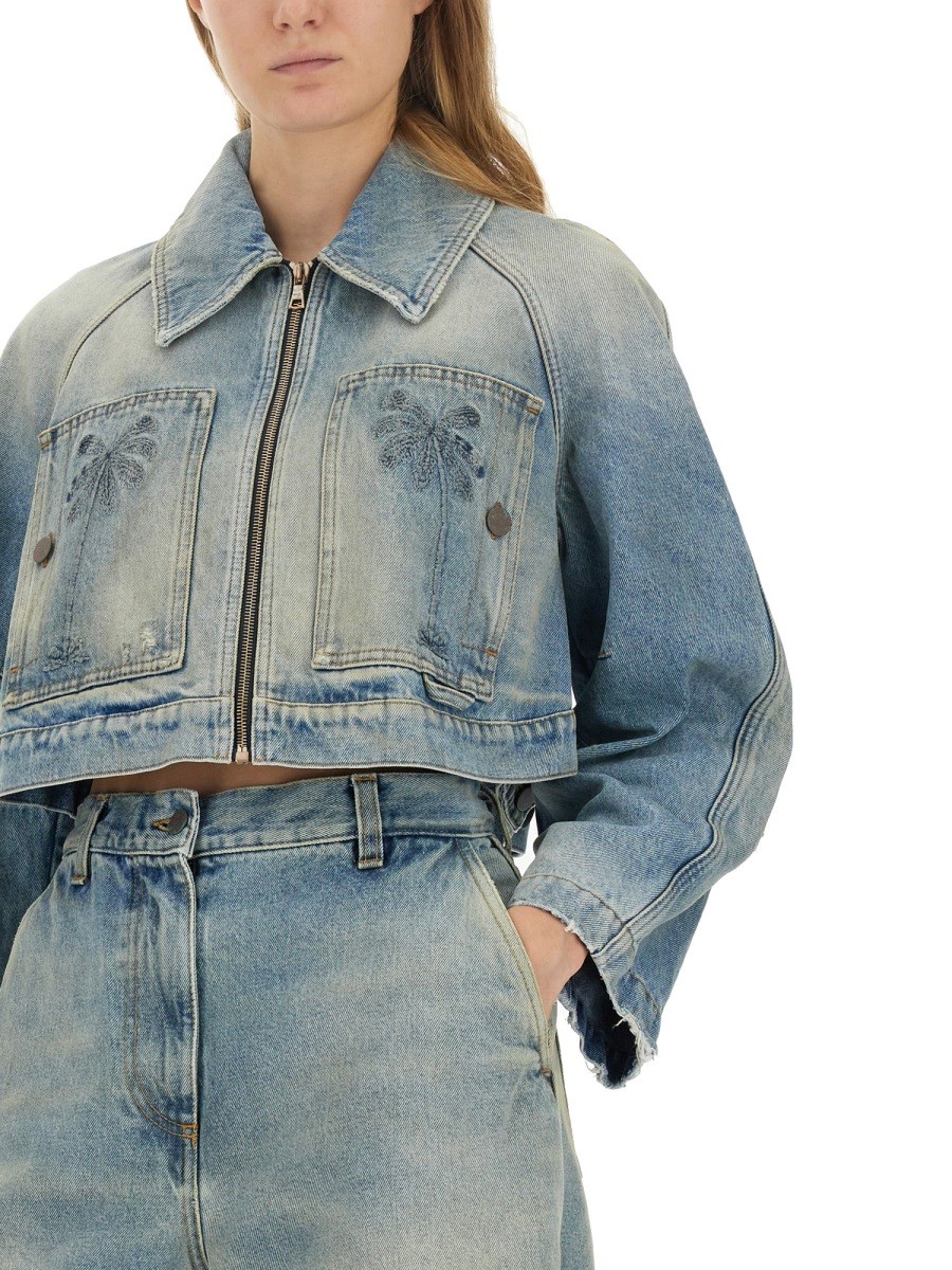 Palm Angels - CROPPED FIT JACKET - Image 4