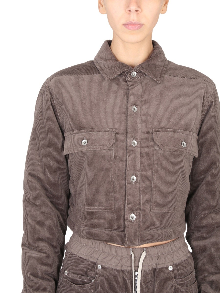 RICK OWENS DRKSHDW - CROPPED JACKET - Image 4