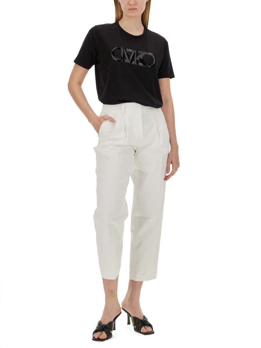 MICHAEL BY MICHAEL KORS - CROPPED PANTS - Image 2