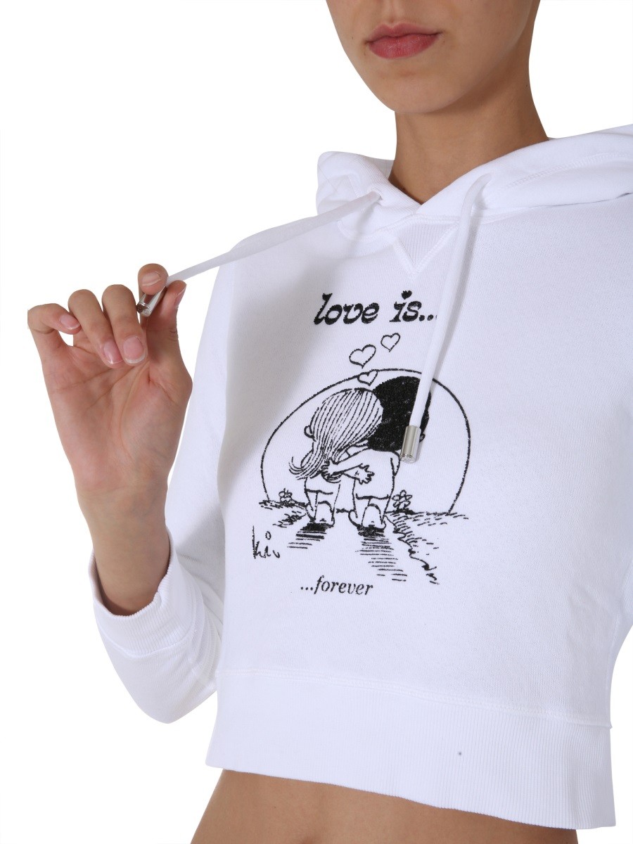 Dsquared - CROPPED SWEATSHIRT - Image 4