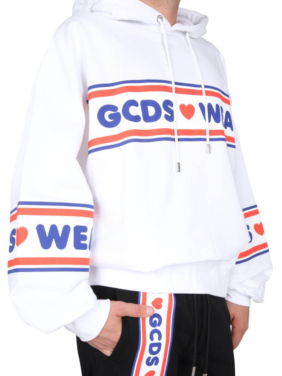 gcds "CUTE TAPE" LOGO SWEATSHIRT - Image 3