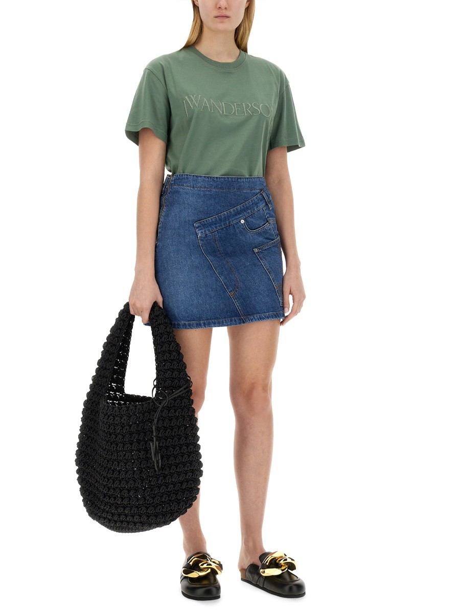 jw anderson - DENIM MINISKIRT - Image 2