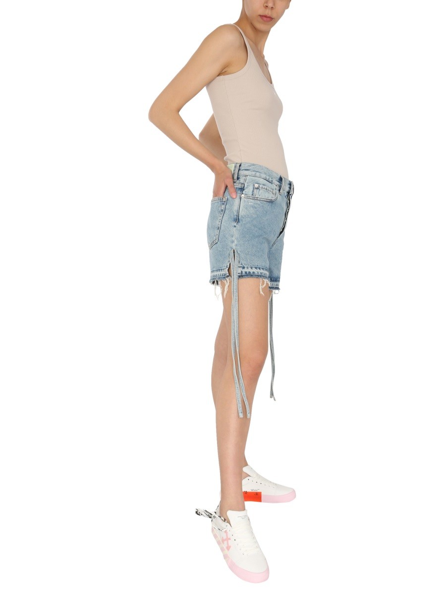 Off-white - DENIM SHORTS - Image 2