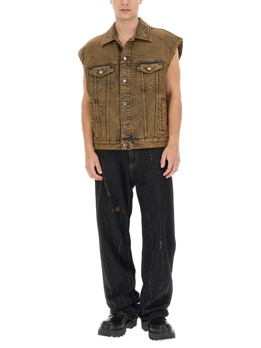 Dolce & Gabbana - DENIM VEST - Image 2