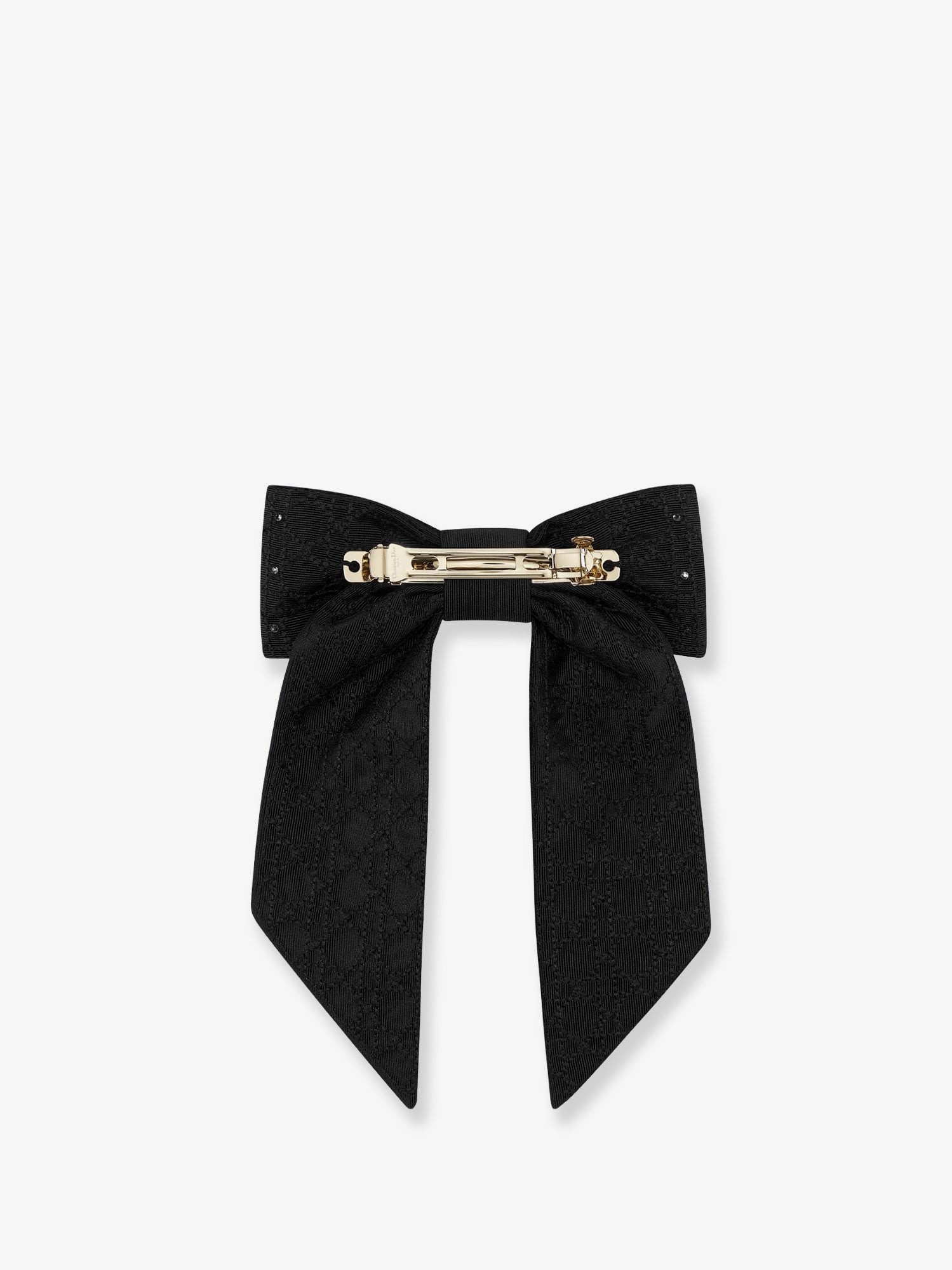 Dior Twist technical fabric and silver-colored crystals bow - Image 2