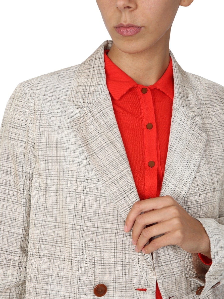 ALYSI - DOUBLE-BREASTED BLAZER - Image 4