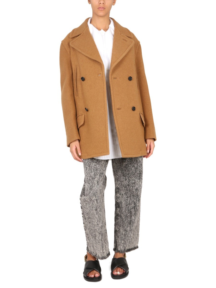 Marni - DOUBLE-BREASTED COAT - Image 2