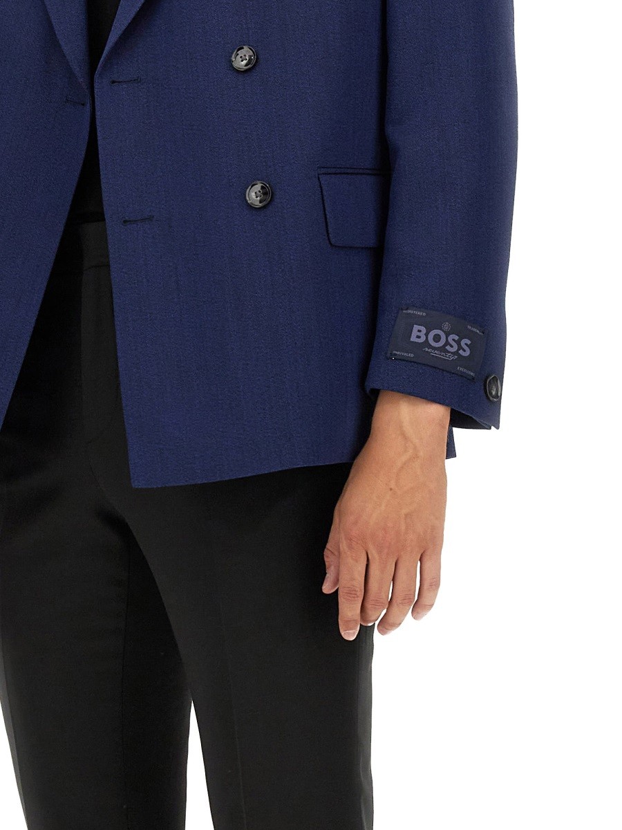 Boss - DOUBLE-BREASTED JACKET - Image 4
