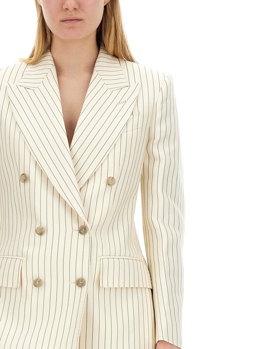 TOM FORD - DOUBLE-BREASTED JACKET "WALLIS" - Image 4
