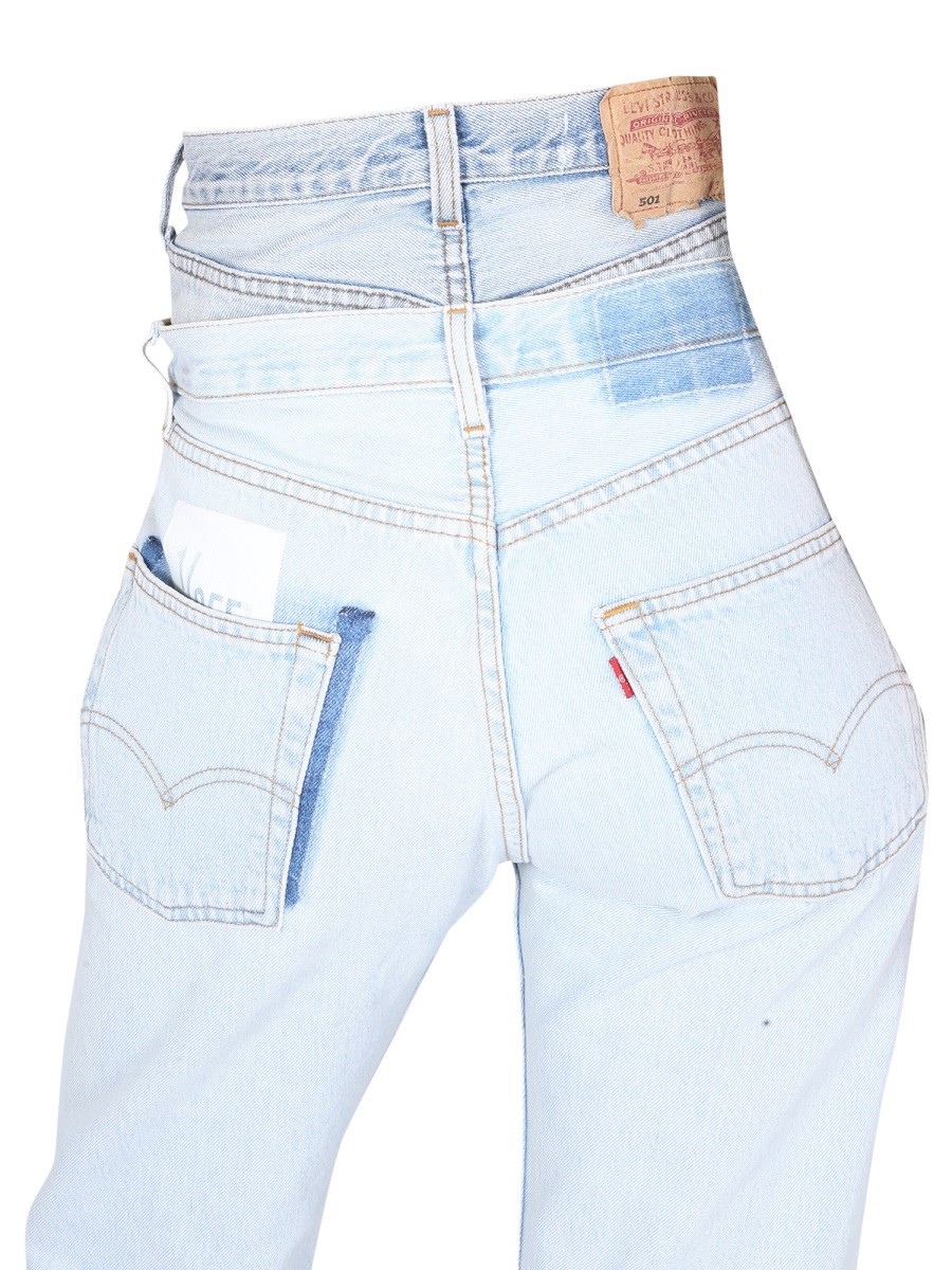 1/OFF DOUBLE WAISTED JEANS - Image 5