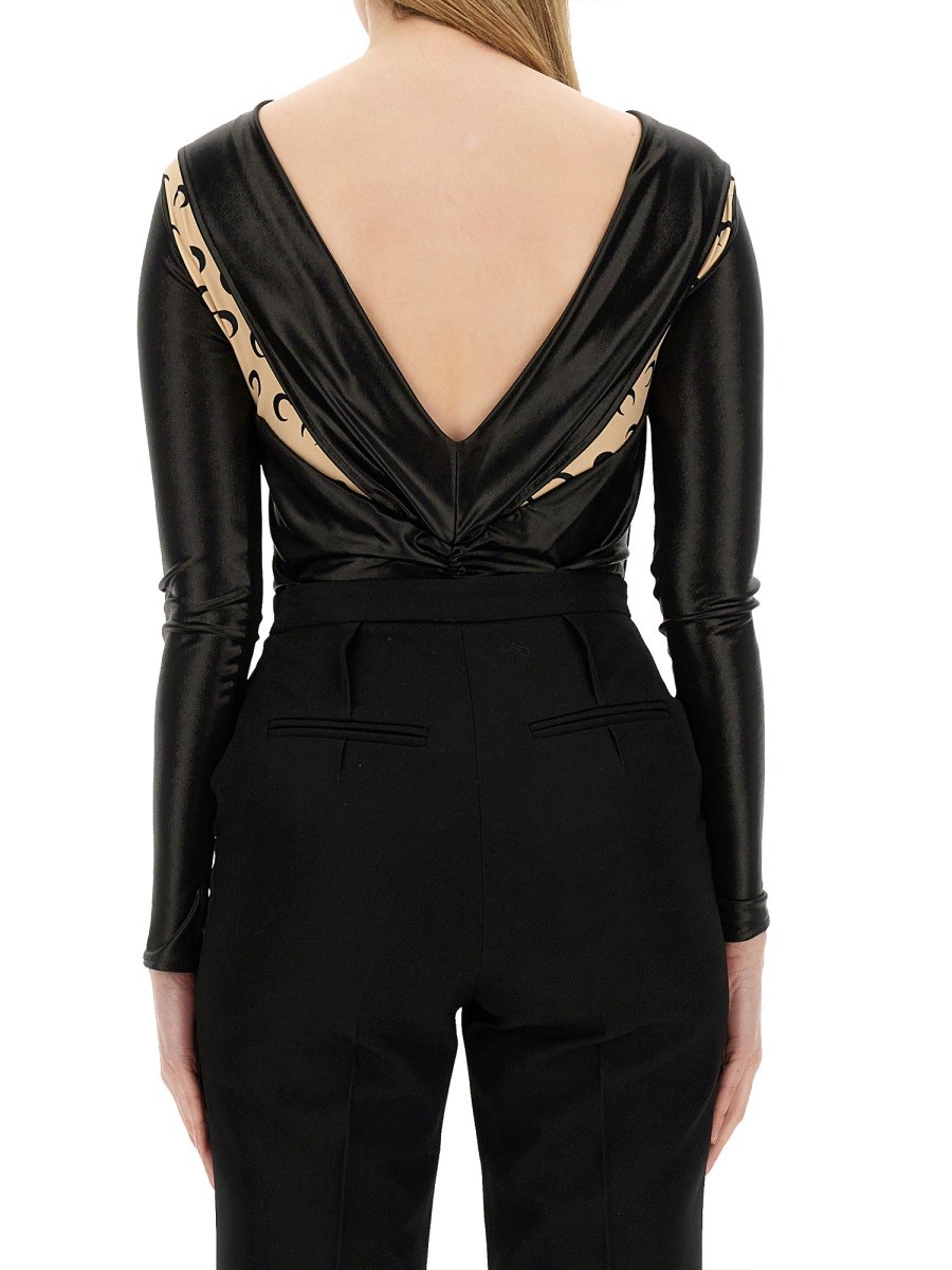 MARINE SERRE - DRAPED BODYSUIT - Image 3