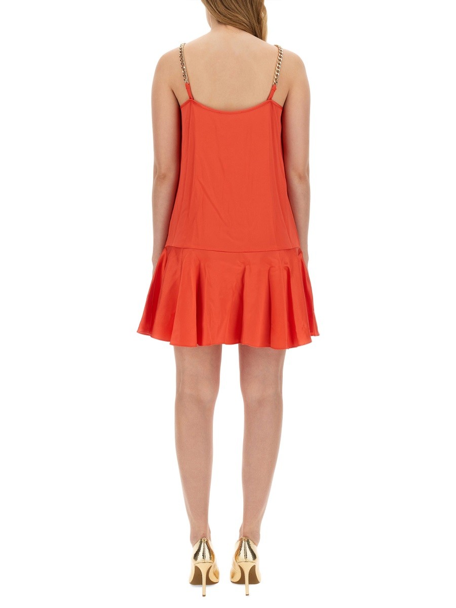 MICHAEL BY MICHAEL KORS - DRESS WITH CHAIN STRAPS - Image 3