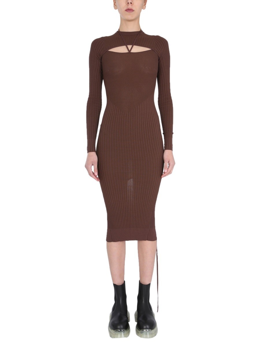 ANDREADAMO - DRESS WITH CUT OUT DETAIL - Image 2