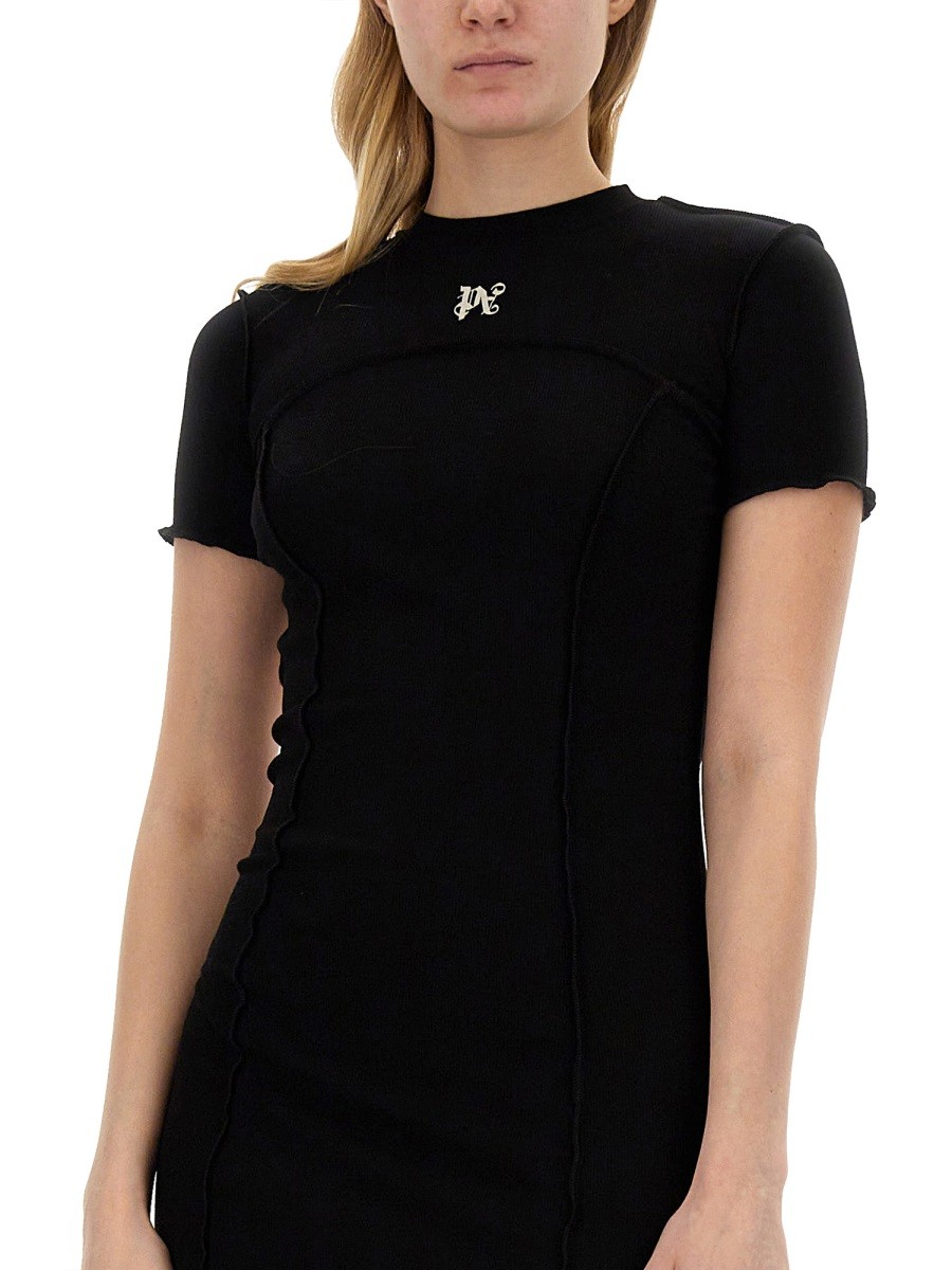 Palm Angels - DRESS WITH LOGO - Image 4