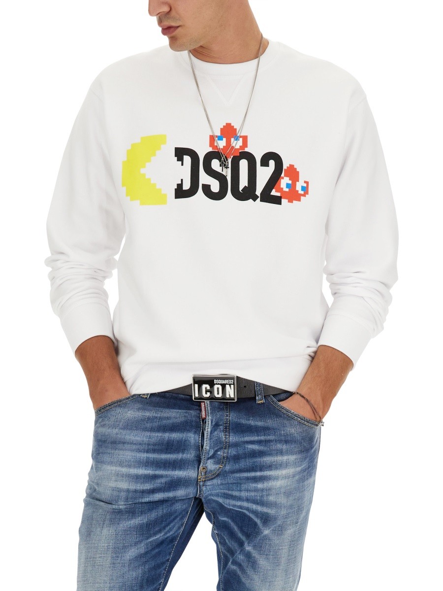 Dsquared - DSQUARED X PAC-MAN SWEATSHIRT - Image 4