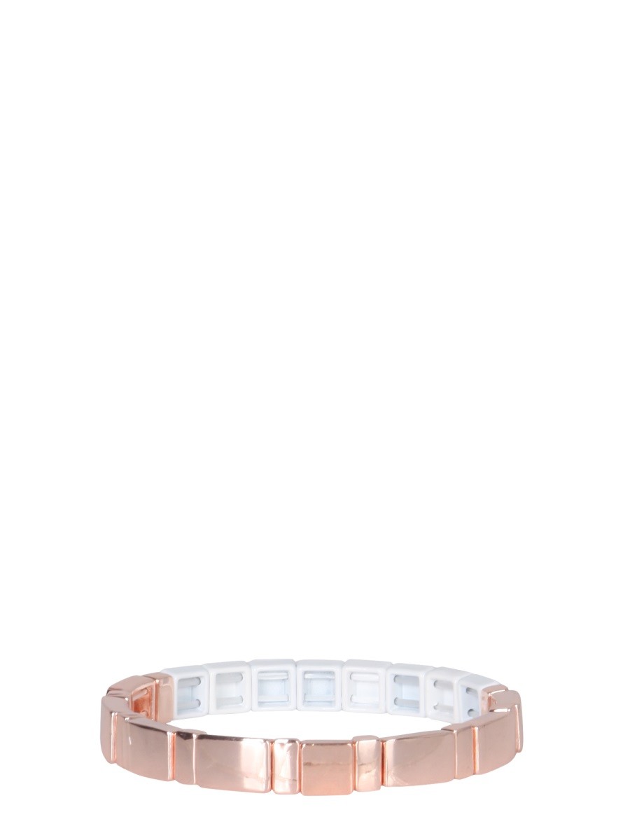 LABEL K ELASTIC BRACELET WITH BLOCK - Image 2