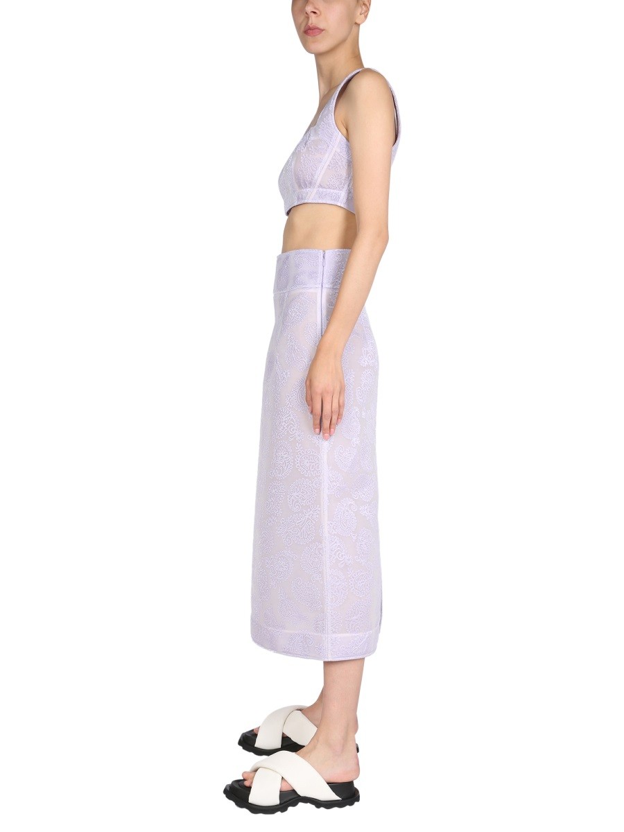 JIL SANDER - EMBROIDERY TOP - Image 2