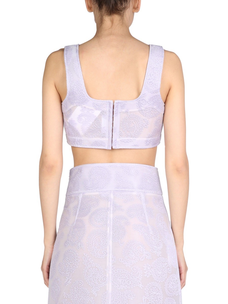 JIL SANDER - EMBROIDERY TOP - Image 3
