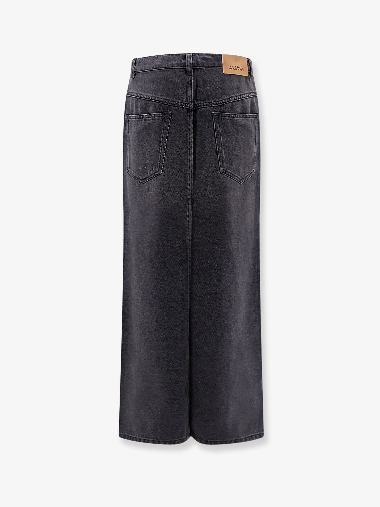 Faharia black denim skirt - Image 2