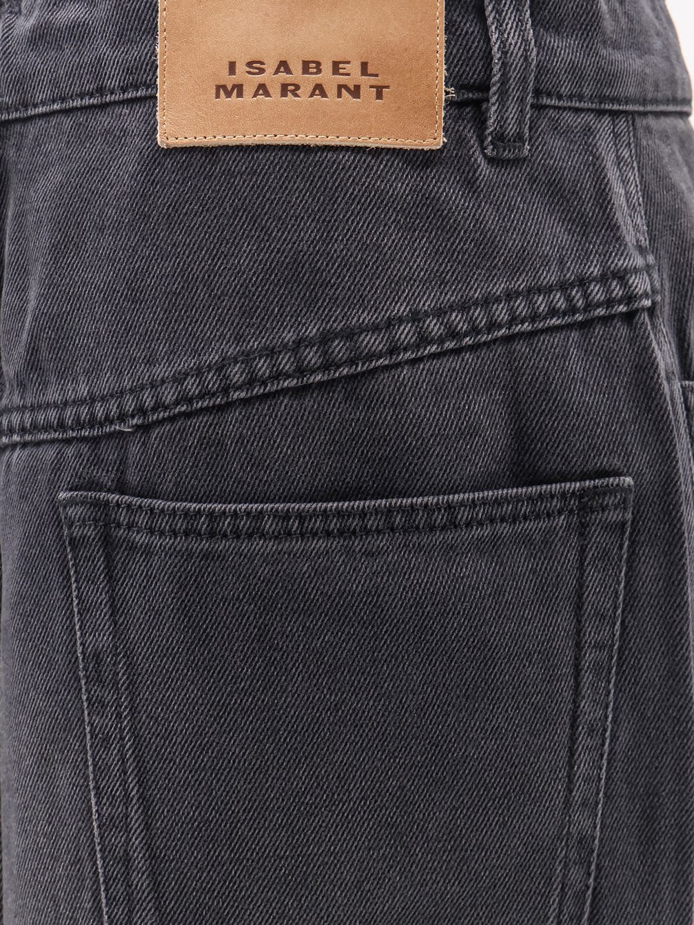 Faharia black denim skirt - Image 3